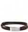 Tommy Hilfiger  Multi Wrap Plaque Bracelet Bruin (TJ2790280L)